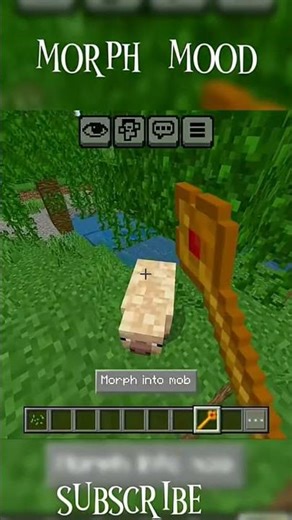 minecraft morph mod #minecraft #gaming #viral #minecraftpe