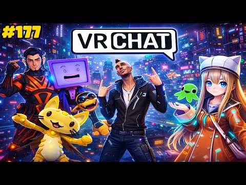 #177 VRChat | Buenas buenas, ¿como andamios, con los pies o con las manos?