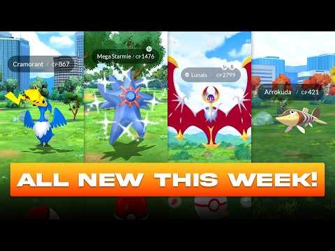 These NEW Pokémon Are All Releasing This Week!