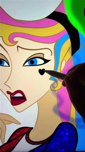 Megara’s art transformation #disney #glowup #digitalart #art #artist #holidayswithyoutube #shorts