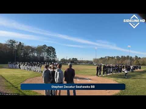 Stephen Decatur Seahawks BB vs Indian River (2026.04.10)