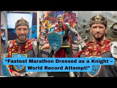 “Fastest Marathon Dressed as a Knight – World Record Attempt!”