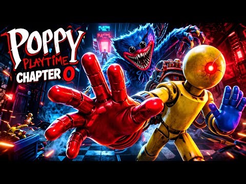 Poppy Playtime Chapter 0 (An Unknown Fall) — Full Game, All Bosses & SECRET Ending | 4K
