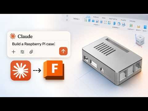 Claude Can Now Model in Fusion... Here's How In 1 Minute.
