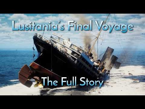 Lusitania's Final Voyage - The Full Story - 3D Animation