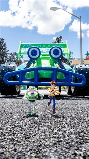 Toy Story photo shoot at Disney World #toystory #photoshoot #stopmotion