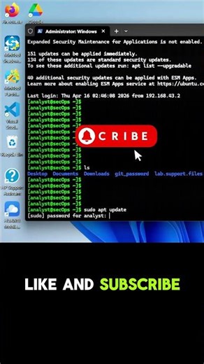 SSH into Linux from Windows in 30 seconds #shorts #viralshorts