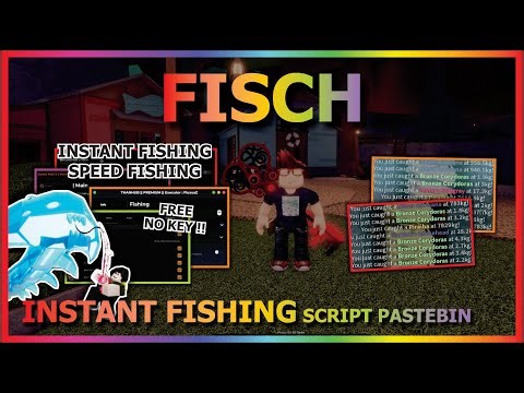 FISCH Script Pastebin 2026 INSTANT FISHING, PERFECT CATCH, INSTANT CATCH, UNDETECTED (NO KEY) 🐟