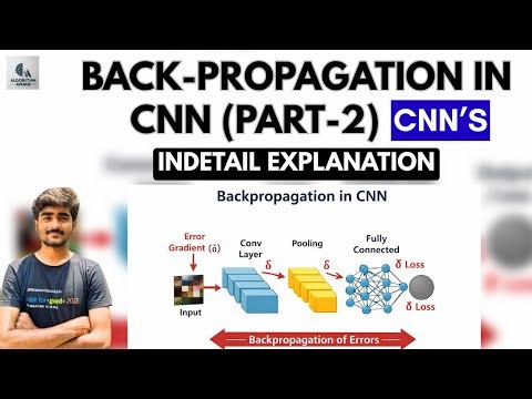 Tutorial-54:Backpropagation in CNN Part-2 | Deep Learning