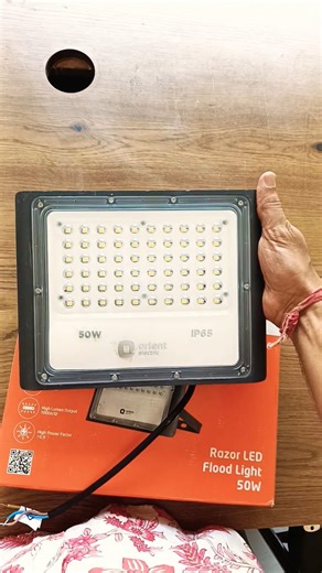 Illuminate your outdoor garden with our 50w waterproof LED Flood Light #youtubeshorts #flood #light