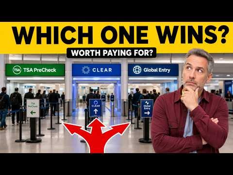 TSA Pre-Check vs CLEAR vs Global Entry: I Tested All 3 for 30 Days