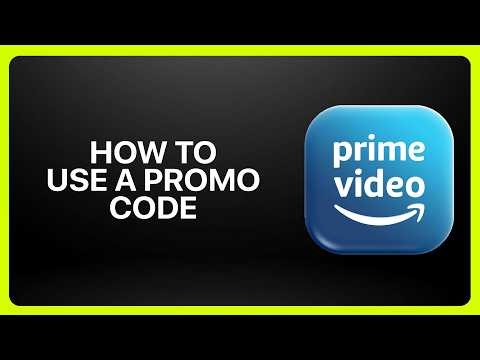 How To Use a Promo Code on Prime Video! Tutorial