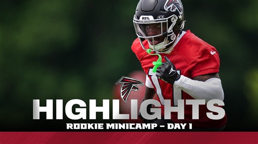 Rookie Minicamp highlights | Day one | Atlanta Falcons