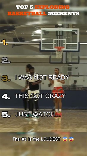 RANKING TOP 5 EXPLODING BASKETBALL MOMENTS 💥🏀