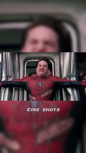 Spider-Man 2’s Most Iconic Scene 🕷️🔥 | The Train Scene #cineshots #moviefacts #youtubeshorts #cine