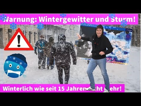 Das passiert jetzt: Heftiger Winter bringt Schneechaos, Eisglätte und Frost nach Deutschland