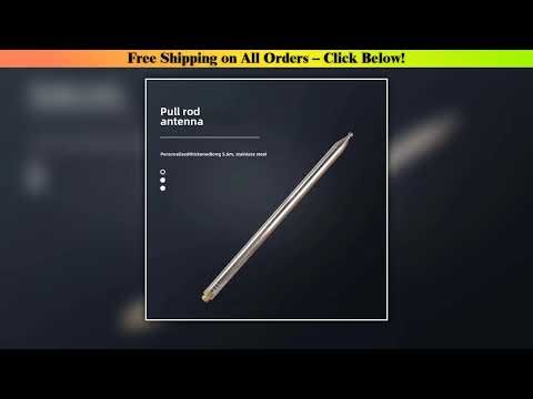 JPC-350 Multi Band HF Shortwave GP Outdoor Slide Regulator Portable Antenna QRP for Ham Radio