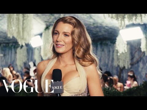 Blake Lively Brought Her Kids’s Drawings to the Met | Vogue