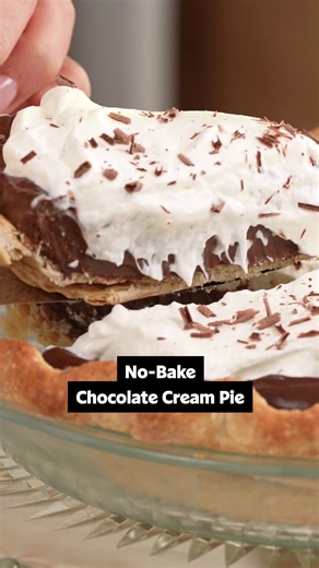 We're bringing comfort back to Sunday dinners with this No-Bake Chocolate Cream Pie. 😊🍫 In her latest YouTube episode, Nicole shows you how to pull together a full family-style menu for a classic Sunday dinner from start to finish. 🫂💗 From cozy mains to nostalgic desserts, this Sunday spread has everything you need. Tap the link in the @allrecipes bio to watch the episode. ⤴️ 🎥: Nicole @nicolesperfectbite #sunday #dinner #vintage #recipes #no-bake #chocolate #pie