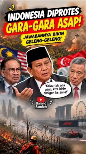 "If There’s No Smoke, We’ll Send Oxygen!” Indonesian Official's Statement Sparks Outrage #viral #...
