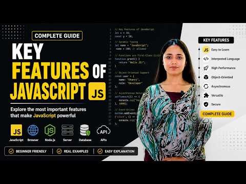 Key Features of JavaScript 🔥 | Explained in Easy Way | Beginner to Advanced Guide