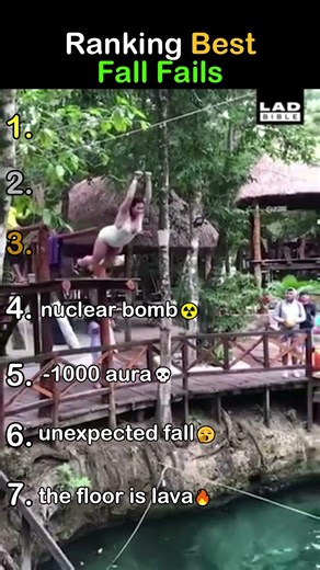Ranking Best Fall Fails😨