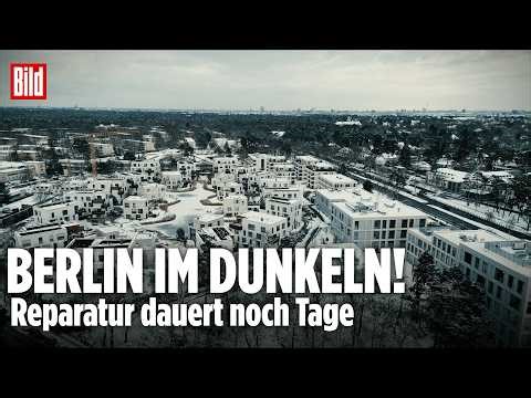 BERLIN IM STROMCHAOS: 30.000 Haushalte ohne Strom