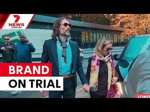 Russell Brand testifies in London rape trial | 7NEWS