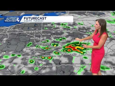 Patchy AM Fog, Isolated PM Storms for Western PA
