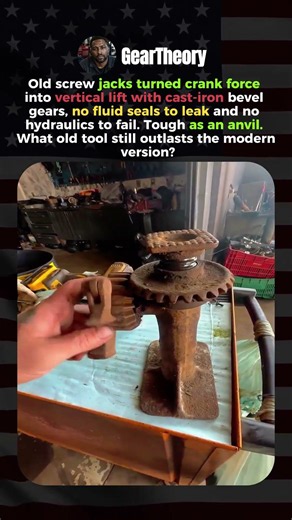 HOW VINTAGE GEAR JACKS WORK WITHOUT HYDRAULICS