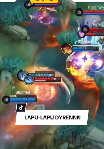 Lapu-lapu Dyrennn zoning belakang😏 @Dyrennn #teamrrq #vivarrq #gof #mobilelegends