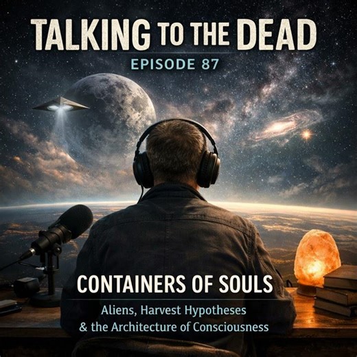 Episode 88: Containers of Souls: Consciousness, Reincarnation, and the Alien Harvest Hypothesis