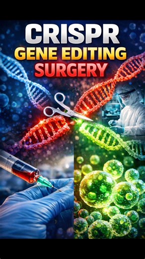 CRISPR Gene Editing Surgery 🧬 In 3D Animation | How DNA is Fixed |Future of Medicine Explained