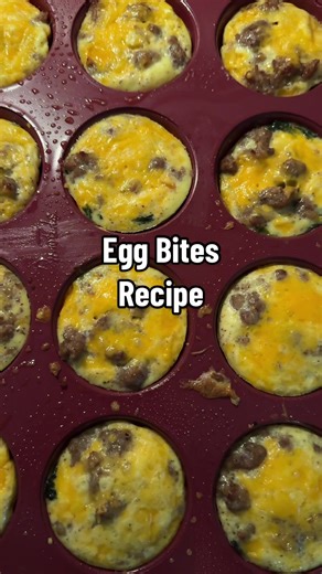 Easy Egg Bites Recipe for Meal Prepping Mornings