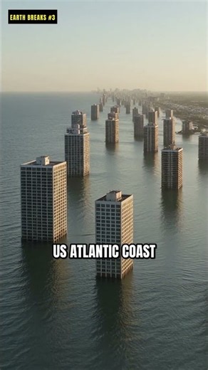 All the Ice Melts PART 2? These Cities Vanish at +230 Feet #shorts