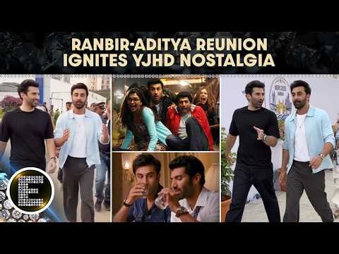 Ranbir Kapoor–Aditya Roy Kapur reunion sparks Yeh Jawaani Hai Deewani nostalgia - WATCH