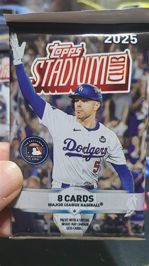 2025 Topps Stadium Club Baseball Pack Rip