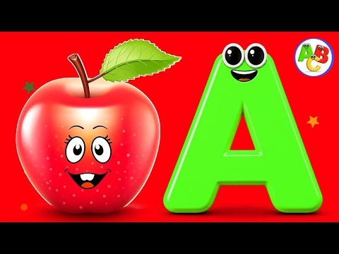 A is for Apple | The ABC Phonics Song For Toddlers | Kids Learning | Nursery Rhymes | ABC Song's