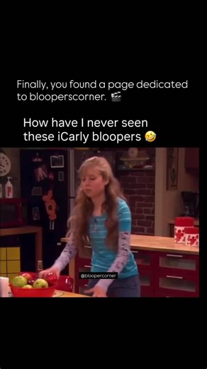 Bloopers Corner on Instagram: "Can we just take a moment to appreciate these iCarly bloopers? 😂 I honestly can’t believe I’ve been watching the show for years and never seen these behind-the-scenes moments! From unexpected slips to hilarious ad-libs, the cast’s chemistry is next-level, and it’s pure comedy gold when things don’t go as planned. Watching these bloopers makes me love the cast even more. Every laugh, stumble, and goofy reaction reminds us that even our favorite TV stars are just hu