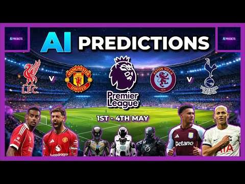 AI Premier League Predictions & Bets | Grok v ChatGPT v Gemini (1st - 4th May 2026)