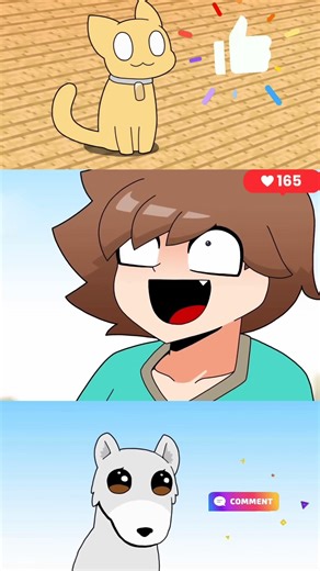 Pick up a Cat Part 01 | Minecraft anime #shorts