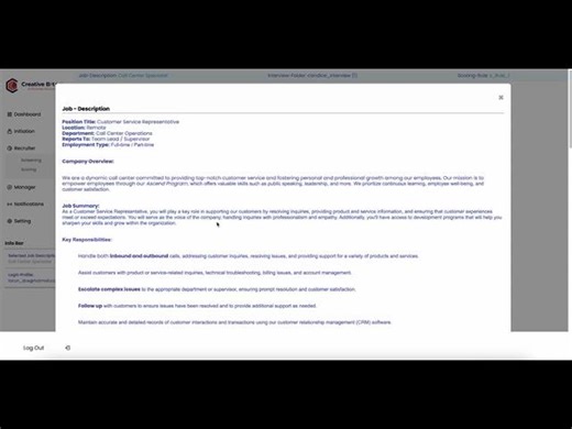 HireBits AI Demo – Smarter, Faster CV Screening with AI | Creative Bits AI