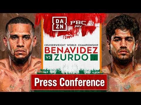 LIVE - David Benaviez vs Zurdo Ramirez - Final Press Conference & Face Off Video