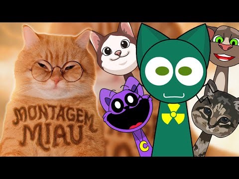 MONTAGEM MIAU x SPRUNKI OC CATS