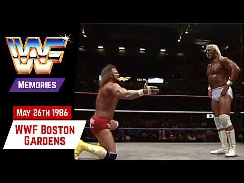 WWF Boston Garden – May 24, 1986 | Hulk Hogan vs Randy Savage, Hart Foundation, King Kong Bundy