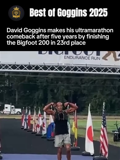 David Goggins' Inspiring Comeback at Bigfoot 200