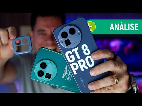 REALME GT 8 PRO: TELA de QUALIDADE, DESIGN PERSONALIZÁVEL e ZOOM PODEROSO | Análise / Review
