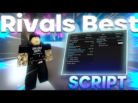 Rivals Script *NO KEY* — Aimbot, Silent Aim, Skin Changer, Esp, Farm Rank, Max Level, Ragebot & More