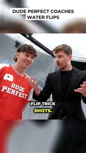 Dude Perfect Coaches Water Flips