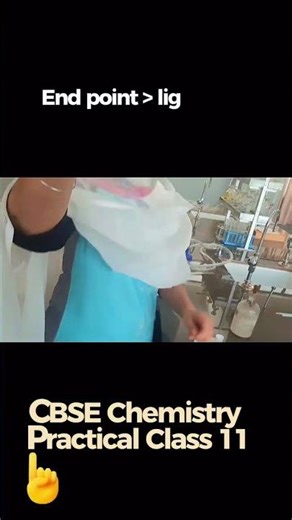 Phenolphthalein End Point in Acid Base Titration